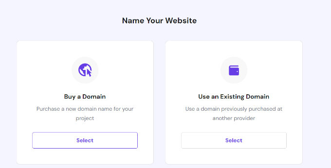 Enter a name for your site Enter a name for your site