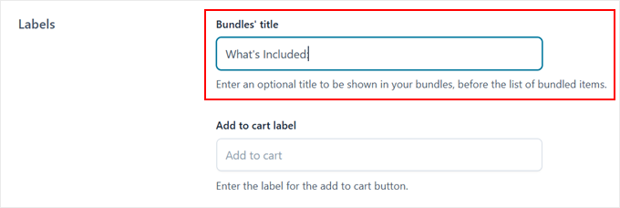 Adding a product bundle label with YITH plugin Adding a product bundle label with YITH plugin
