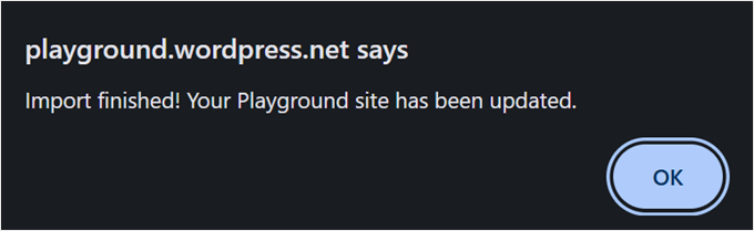 Successfully importing a GitHub repository or path into WordPress Playground Successfully importing a GitHub repository or path into WordPress Playground