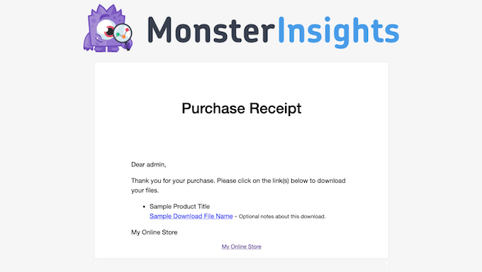 Adding a logo to a purchase confirmation email Adding a logo to a purchase confirmation email