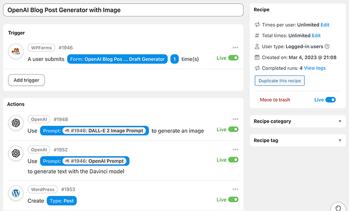 Generate AI images with Automator Generate AI images with Automator