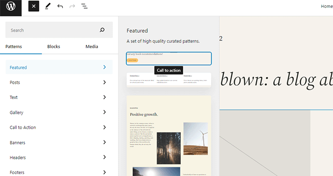 Browse patterns in a category Browse patterns in a category