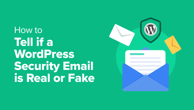 Identifying scam WordPress security emails Identifying scam WordPress security emails