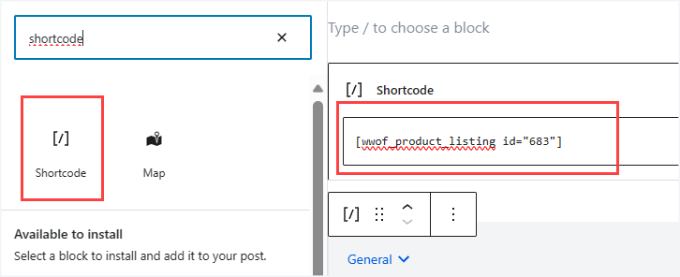 Paste shortcode Paste shortcode