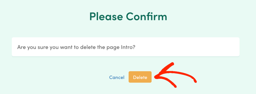 How to remove pages from a ready-made template How to remove pages from a ready-made template