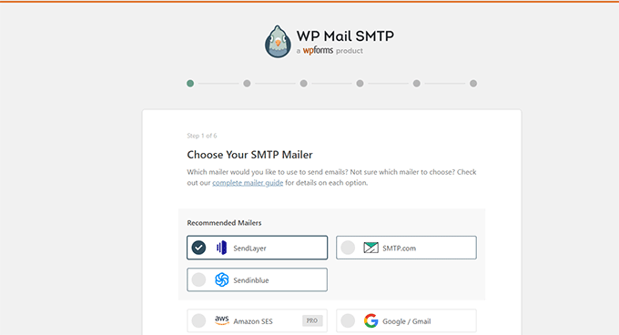 SendLayer integration in WP Mail SMTP SendLayer integration in WP Mail SMTP