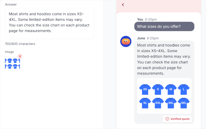 Infographic attached to the FAQ
