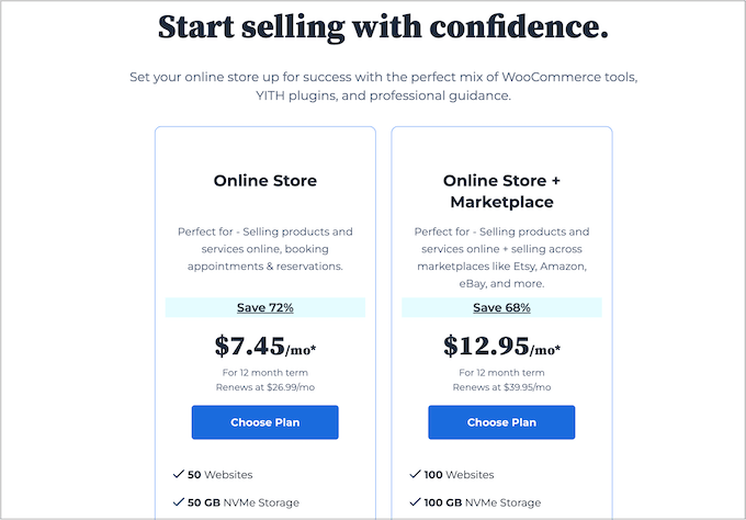 Bluehost WooCommerce Pricing Bluehost WooCommerce pricing updated