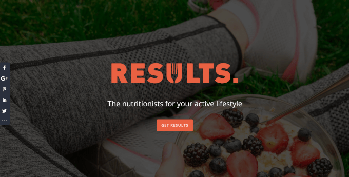Nutrition coaching site example Nutrition coaching site example