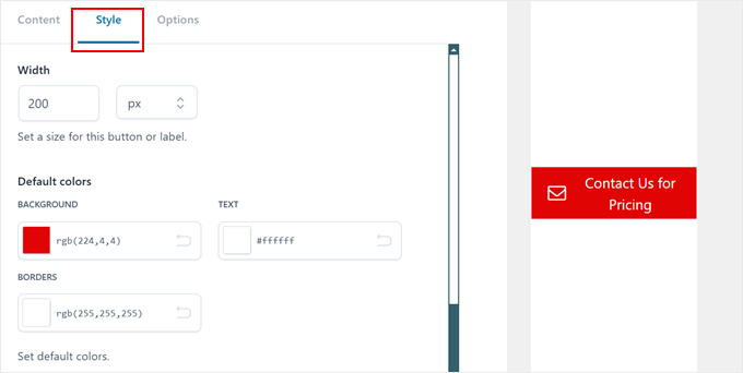 Customizing the button style in YITH WooCommerce Catalog Mode plugin Customizing the button style in YITH WooCommerce Catalog Mode plugin