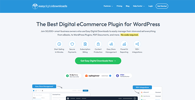 Easy Digital Downloads Website Easy Digital Downloads Website