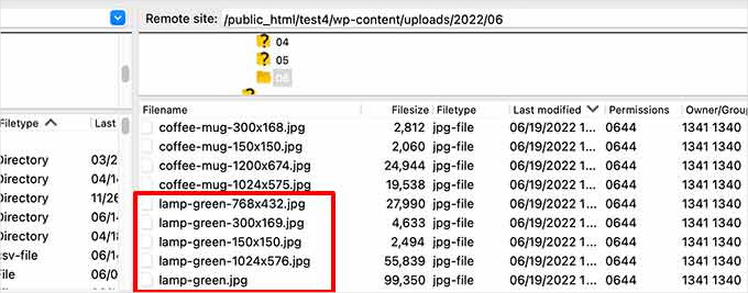 Automatic copies of images in different sizes Automatic copies of images in different sizes