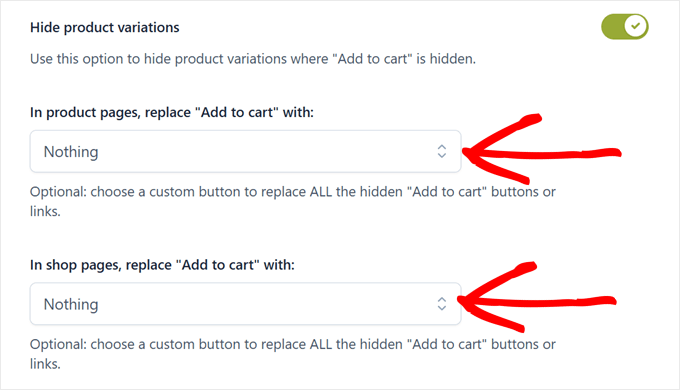 Hiding the cart buttons in product pages with YITH plugin Hiding the cart buttons in product pages with YITH plugin