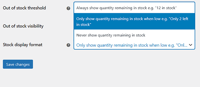Configure stock display format according to your liking Configure stock display format according to your liking