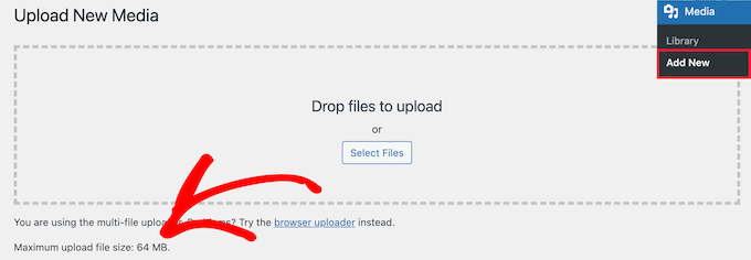 Check current file upload size limit Check current file upload size limit