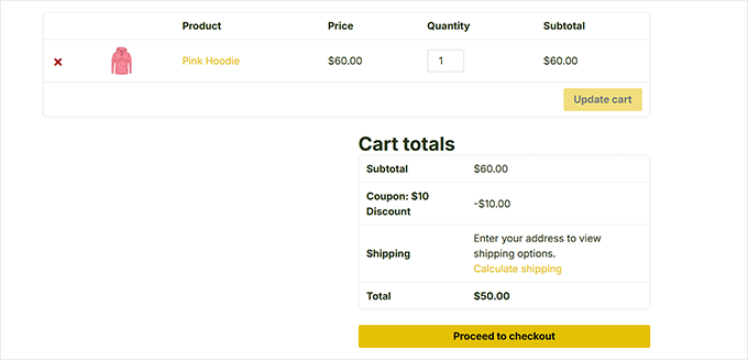 Cart subtotal dynamic pricing preview Cart subtotal dynamic pricing preview