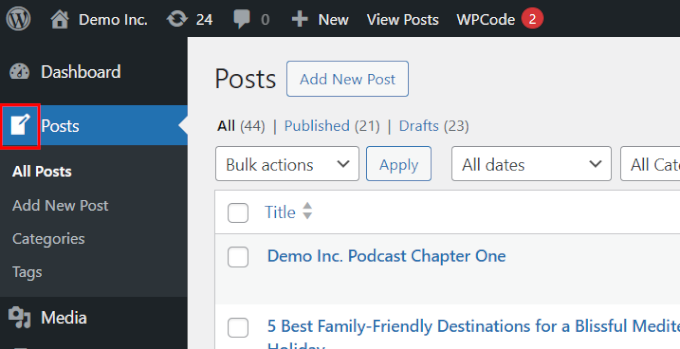 Custom icon using the plugin method Custom icon using the plugin method