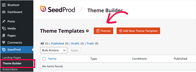 Theme builder Theme builder