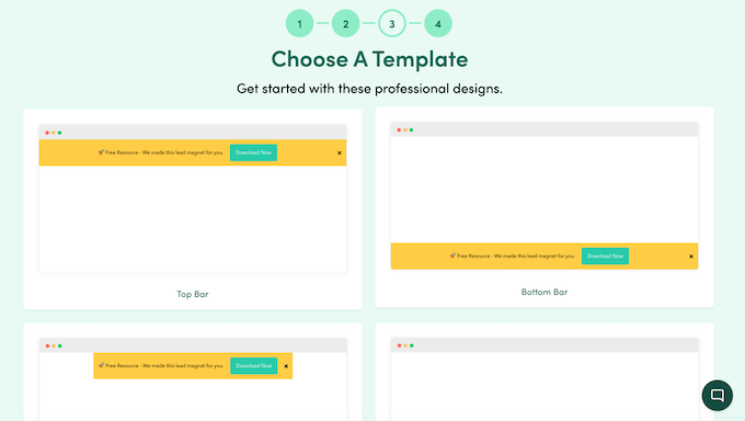 A collection of promotional bar templates for your WordPress website A collection of promotional bar templates for your WordPress website