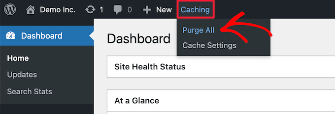 Clear Bluehost cache Clear Bluehost cache