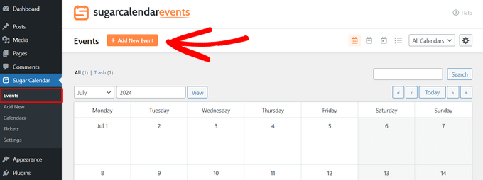 Adding events to your WordPress blog calendar Adding events to your WordPress blog calendar