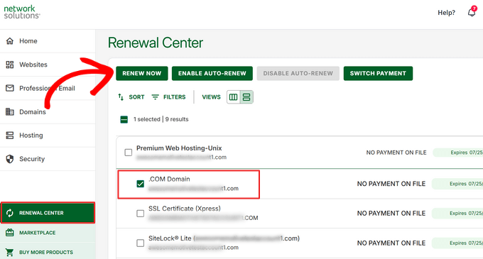 Network Solutions Renewal Center Network Solutions Renewal Center