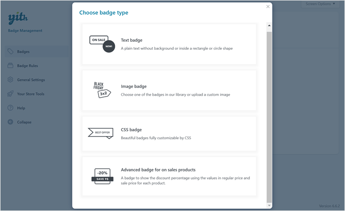 Choosing a product badge type in YITH plugin Choosing a product badge type in YITH plugin
