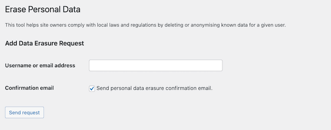 How to automatically send a personal data erasure confirmation email How to automatically send a personal data erasure confirmation email