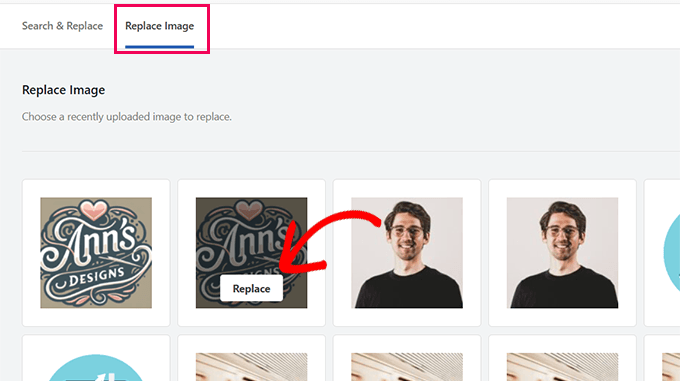 Replace image in media library Replace image in media library