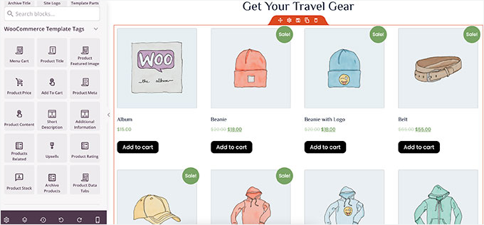 WooCommerce store preview WooCommerce store preview