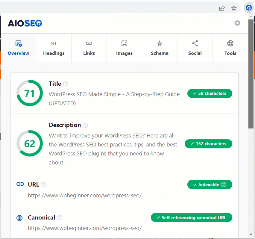 demo aioseo extension chrome demo aioseo extension chrome