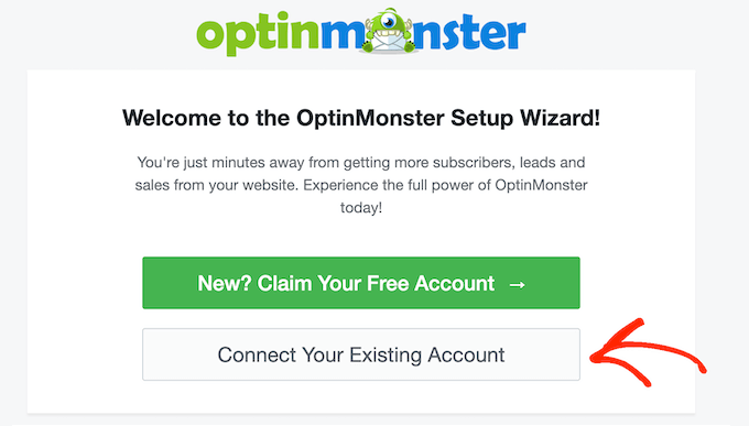 Signing up for an OptinMonster account Signing up for an OptinMonster account