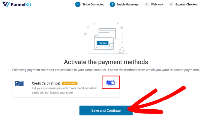 activate payment method funnelkit activate payment method funnelkit