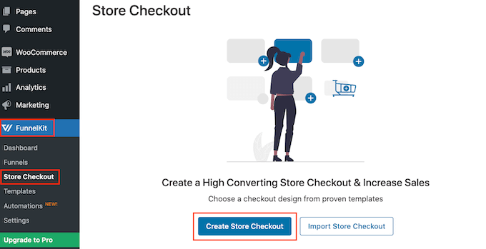 The FunnelKit builder WooCommerce plugin The FunnelKit builder WooCommerce plugin
