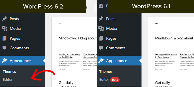 Site editor comes out of beta Site editor comes out of beta