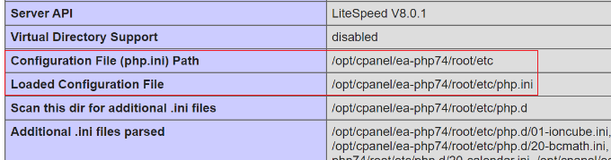 View path of php ini file View path of php ini file