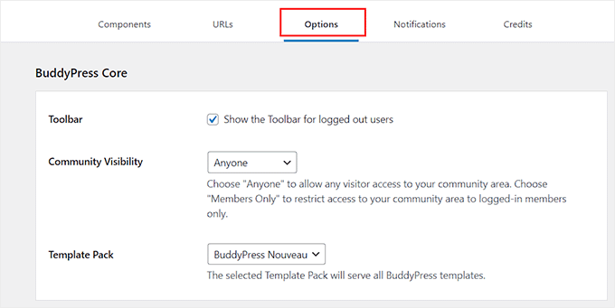 Choose customization options for social media websites Choose customization options for social media websites