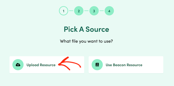 How to upload an external lead magnet resource to Beacon How to upload an external lead magnet resource to Beacon