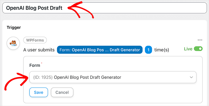 OpenAI blog post generator ChatGPT blog post generator