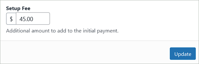 Add a deposit fee Add a deposit fee