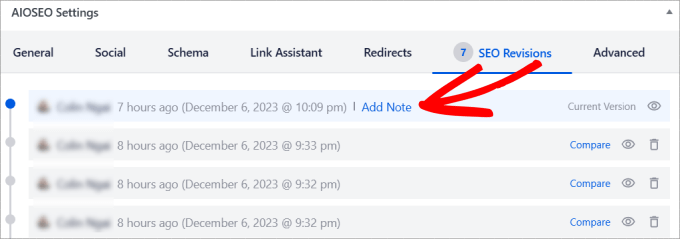 Add note Add note