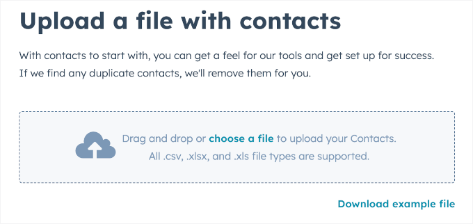 Importing users' contacts Importing users' contacts