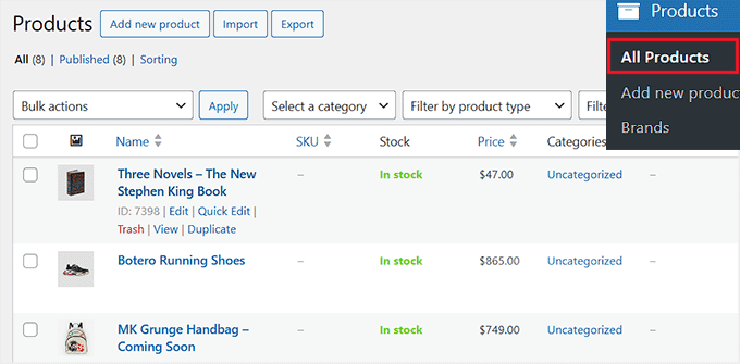 Create a new product or use an existing one to set up pre-orders in YITH