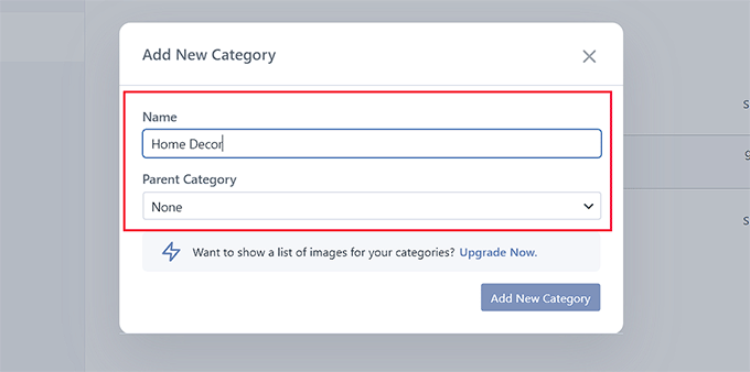 Create a classified ad category Create a classified ad category