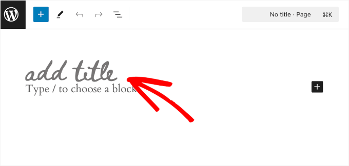 Adding title and tagline Adding title and tagline
