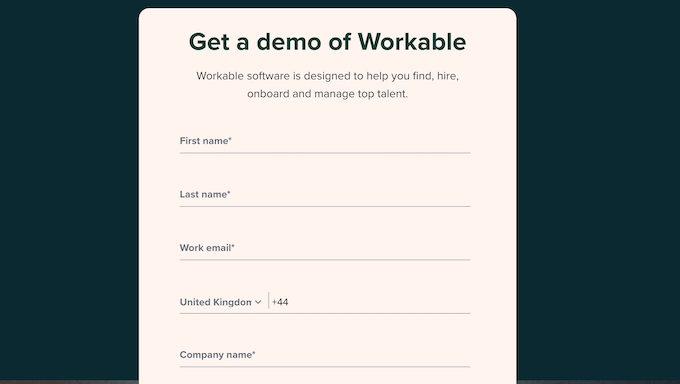 How to collect contact information by offering an online product demo How to collect contact information by offering an online product demo