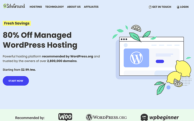 SiteGround web hosting SiteGround web hosting