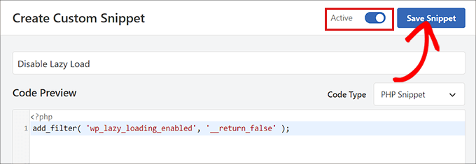 saving disable lazy load snippet saving disable lazy load snippet