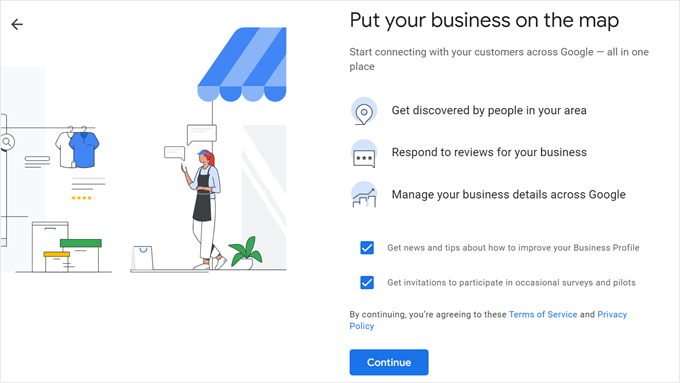 Continuing to edit Google Business Profile Continuing to edit Google Business Profile