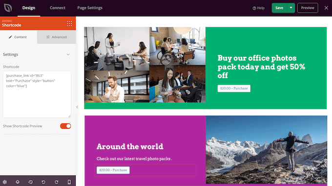 An example of a landing page, created using the SeedProd page builder An example of a landing page, created using the SeedProd page builder